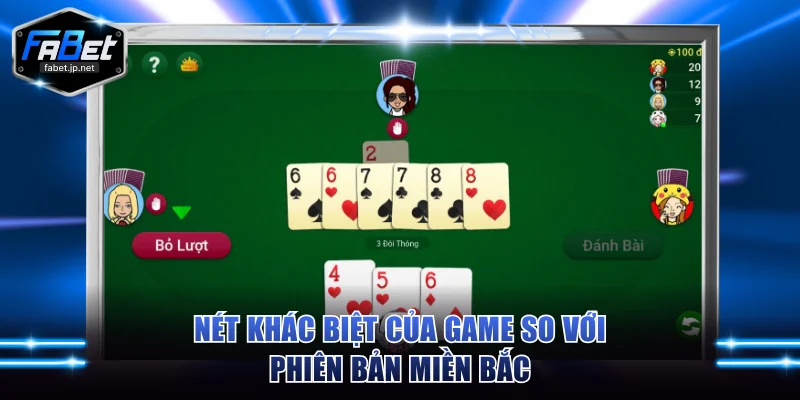 Nét khác biệt của game so với phiên bản miền Bắc